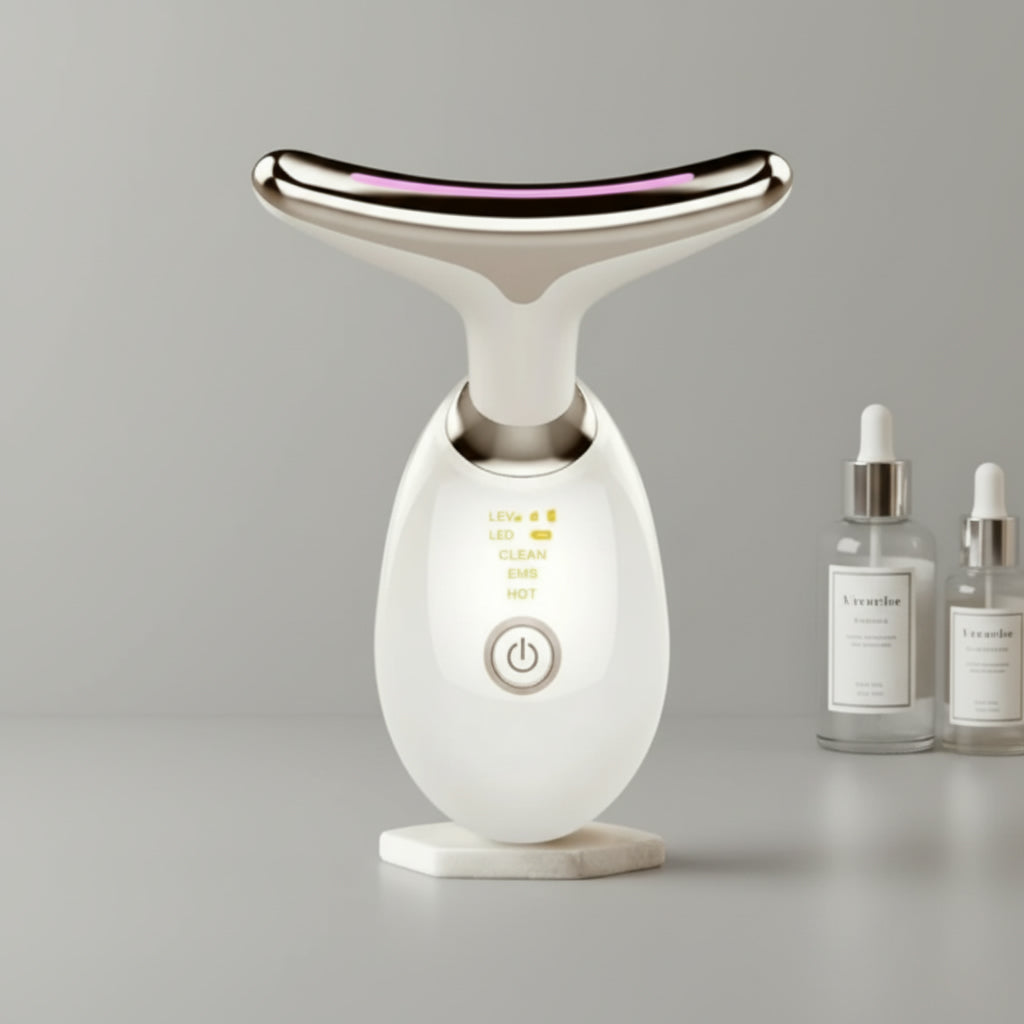 Thermal neck lifting