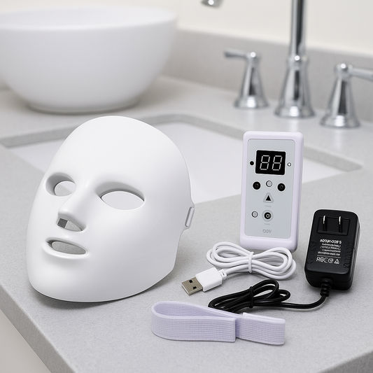 Led facial beauty
