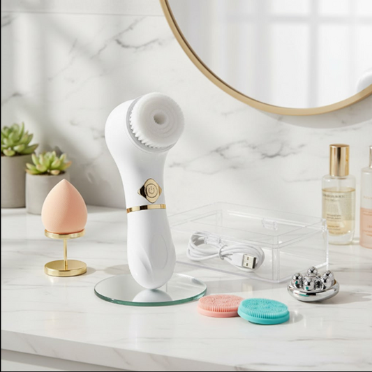 Electric facial cleanser pore