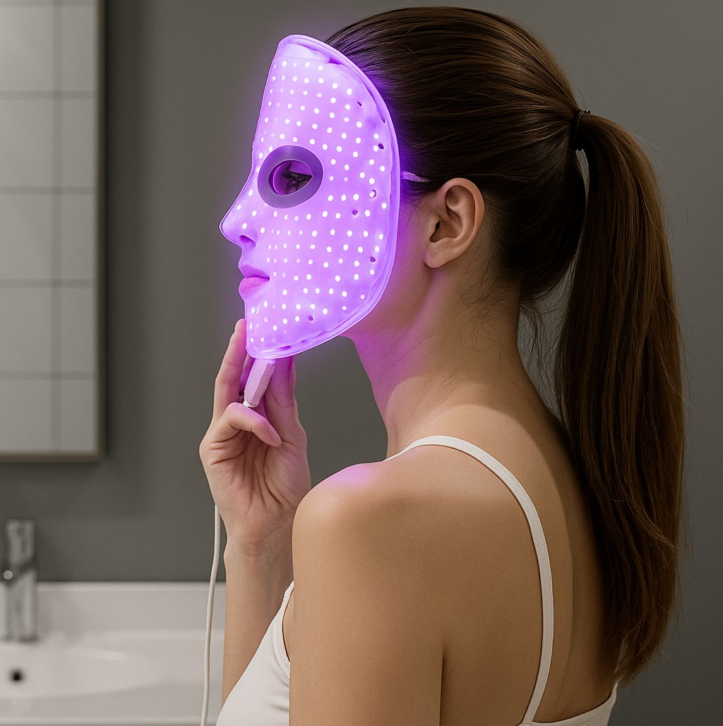 Led facial beauty