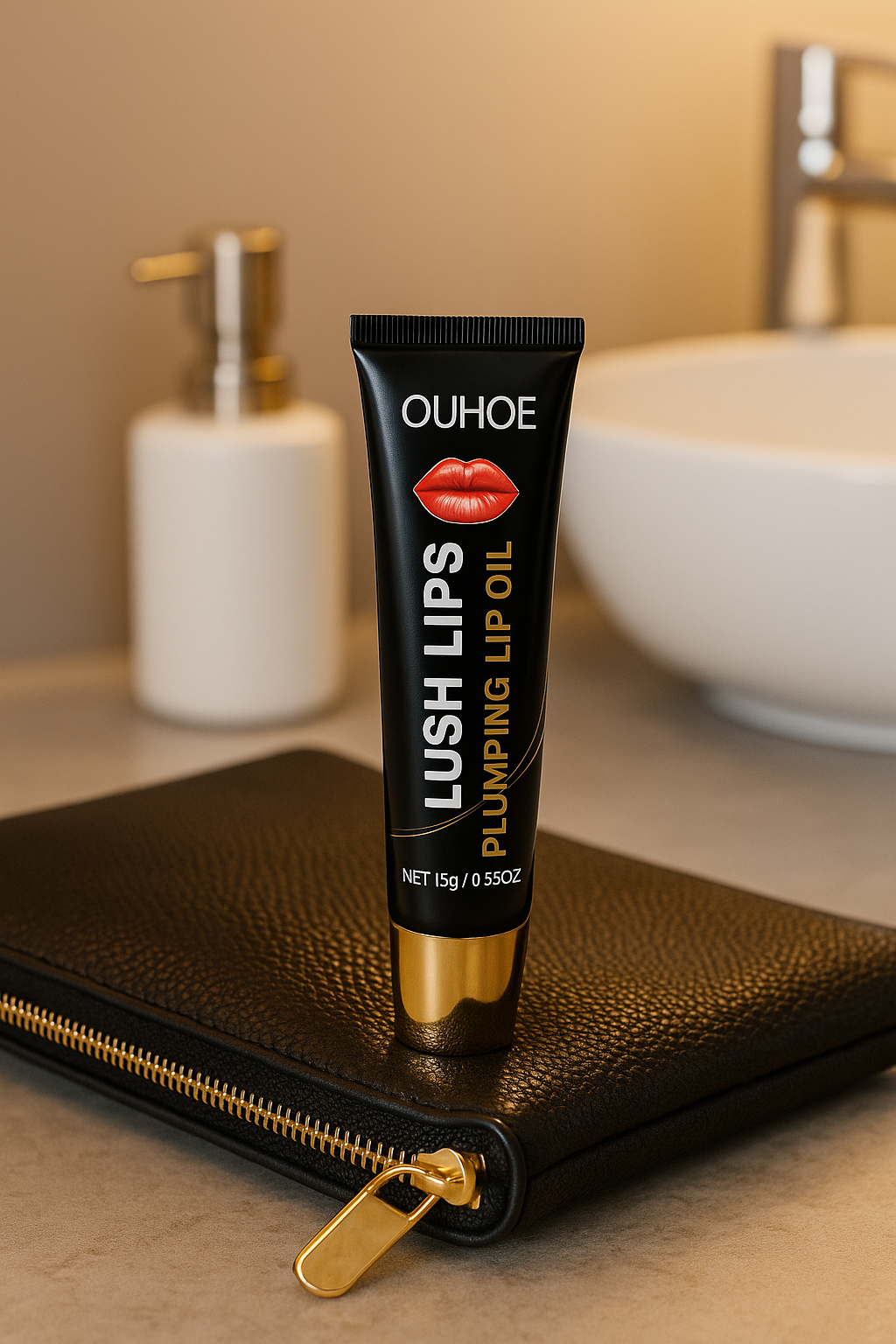 Plumping lip oil