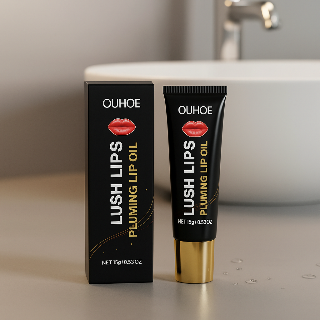 Plumping lip oil