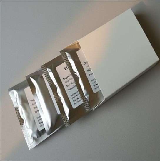 Effervescent mask sheet