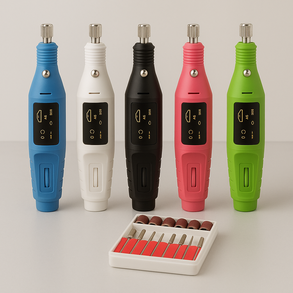 Electric nail polish pen