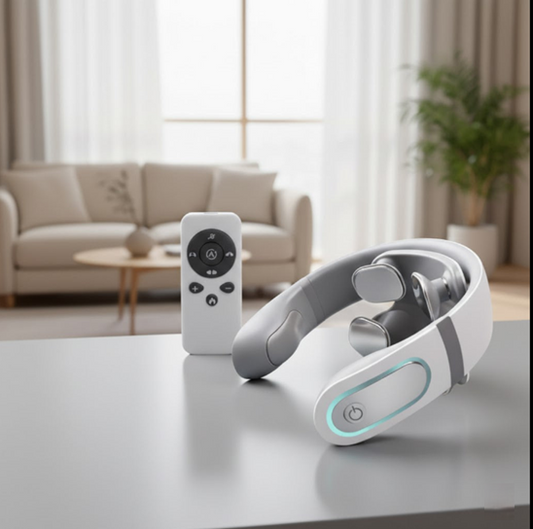 Wireless electronic neck massager