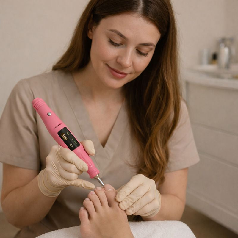 Electric nail polish pen